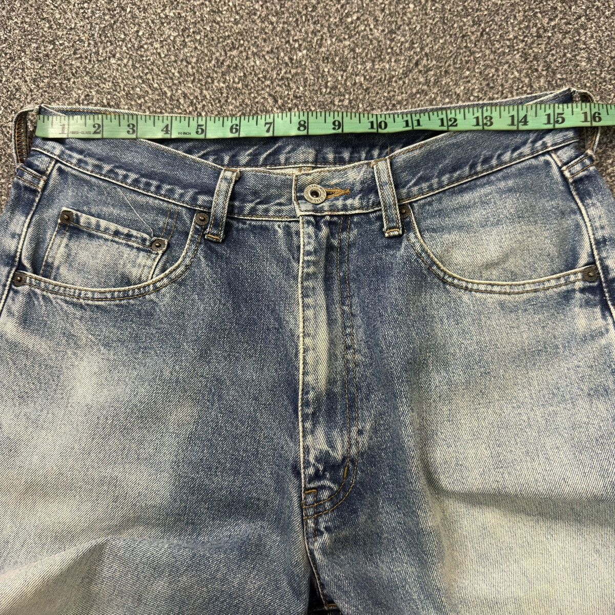 Warehouse 🔥🇯🇵 Vintage 90s Warehouse Distressed Denim Size US 31 - 15 Thumbnail
