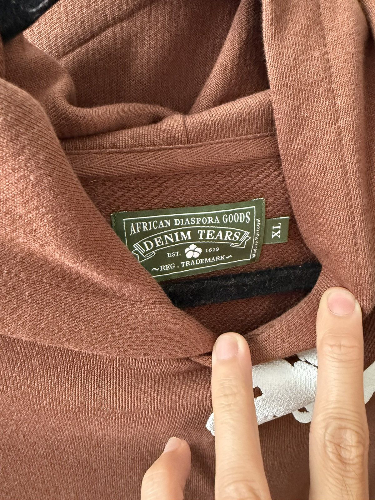 DENIM TEARS NEW Brown Denim Tears Cotton Wreath Hoodie, Size XL Size US XL / EU 56 / 4 - 4 Thumbnail