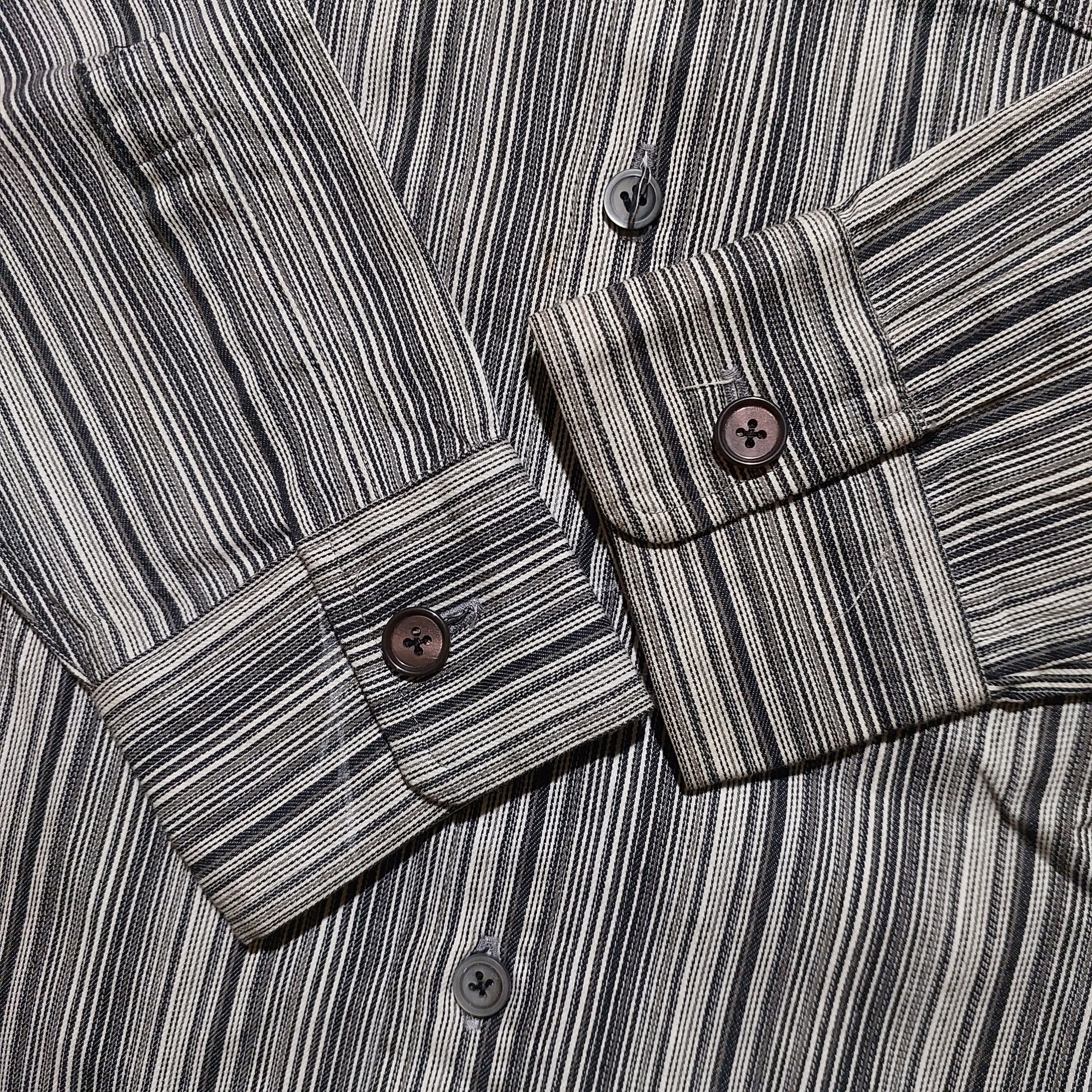 Issey Miyake Tete Homme issey miyake button up L/s shirt Size US M / EU 48-50 / 2 - 6 Thumbnail