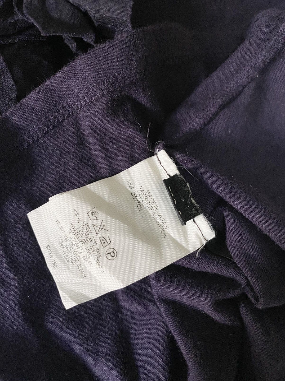 Yohji Yamamoto Ruffle Blouse ATSURO TAYAMA By Yohji Yamamoto Size S / US 4 / IT 40 - 6 Thumbnail