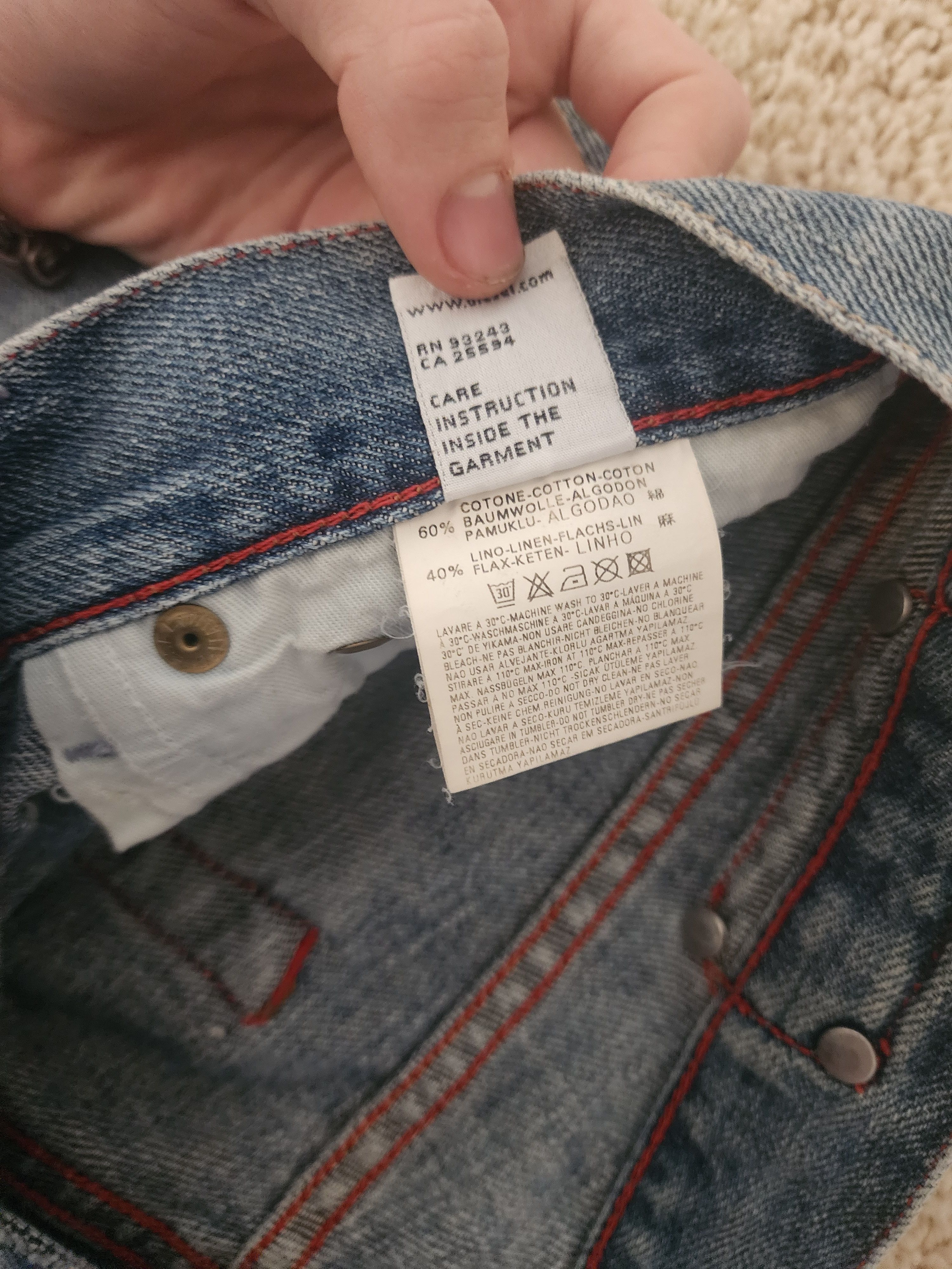 Diesel Diesel Vintage Flare jeans Size US 27 - 5 Thumbnail