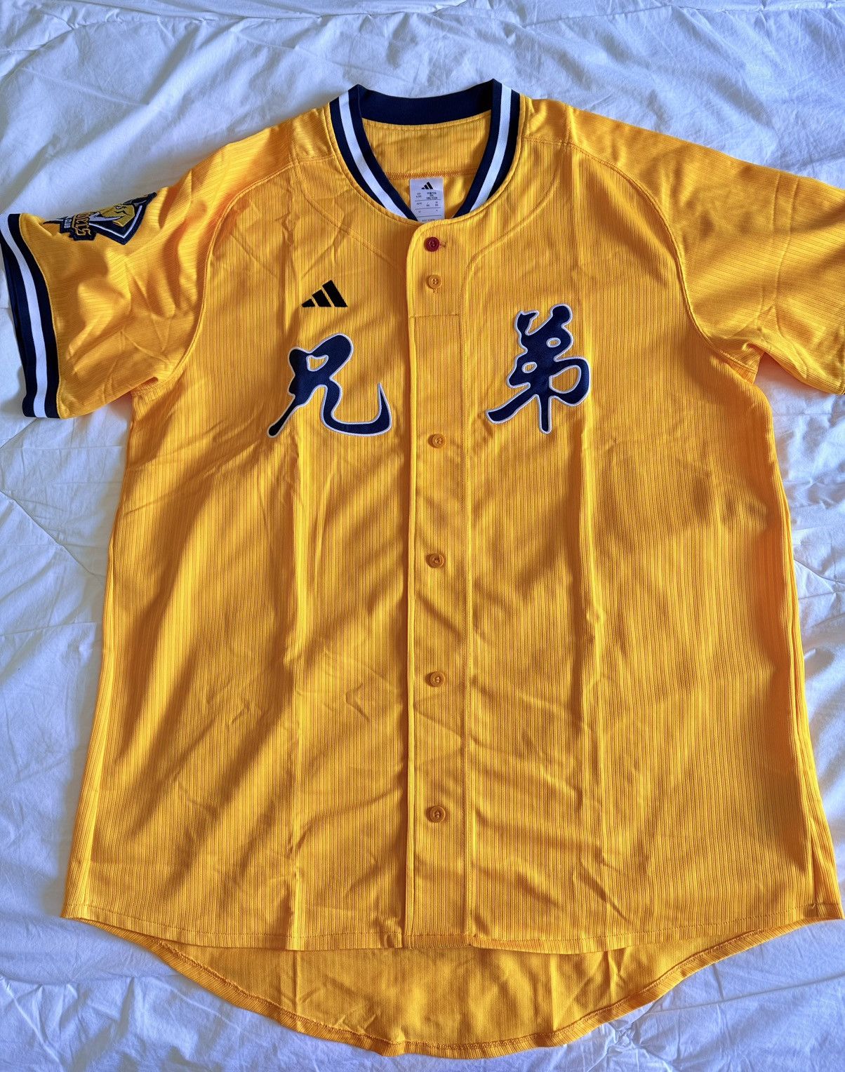 Adidas Adidas CPBL Brothers Elephants 兄弟象 Authentic On Field Jersey Size US XXL / EU 58 / 5 - 7 Thumbnail