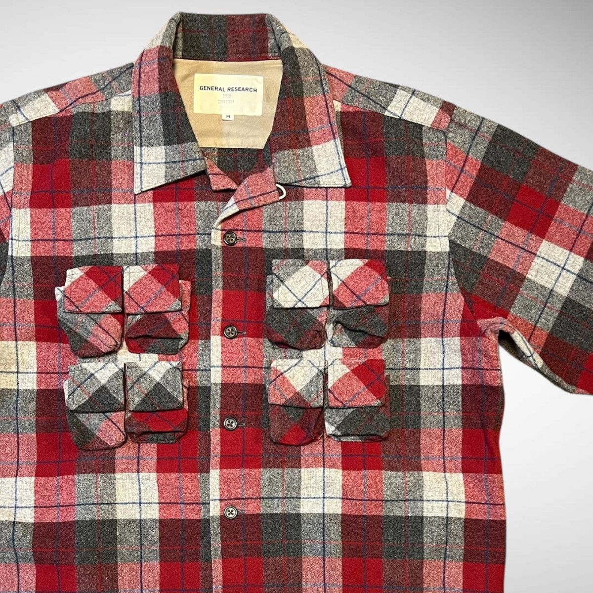General Research General Research Parasite Check Shirt Size US M / EU 48-50 / 2 - 2 Thumbnail