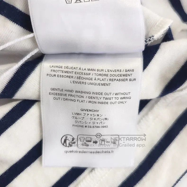 Givenchy Givenchy Striped Short Sleeve Top . Size US M / EU 48-50 / 2 - 6 Thumbnail