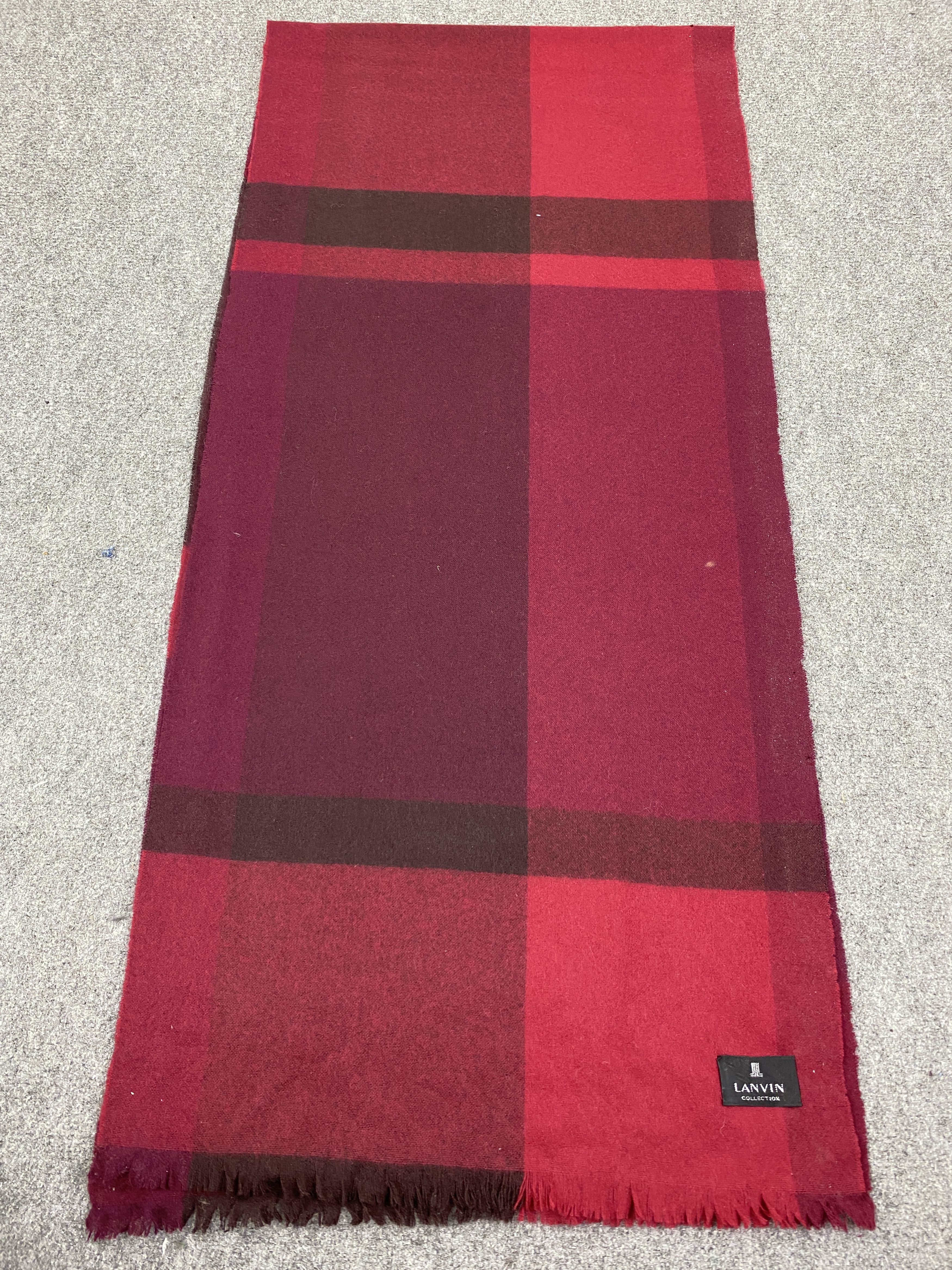 Lanvin Lanvin Cashmere Scarf / Muffler / Neckwear SC0088 Size ONE SIZE - 4 Thumbnail
