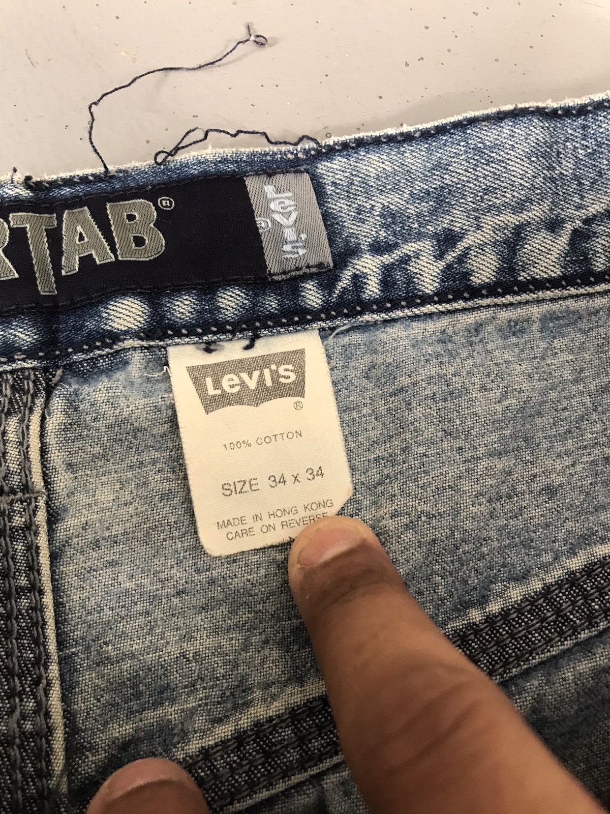 Levi's × Vintage Vintage Levi’s silver tab carpenter denim Size US 35 - 5 Thumbnail