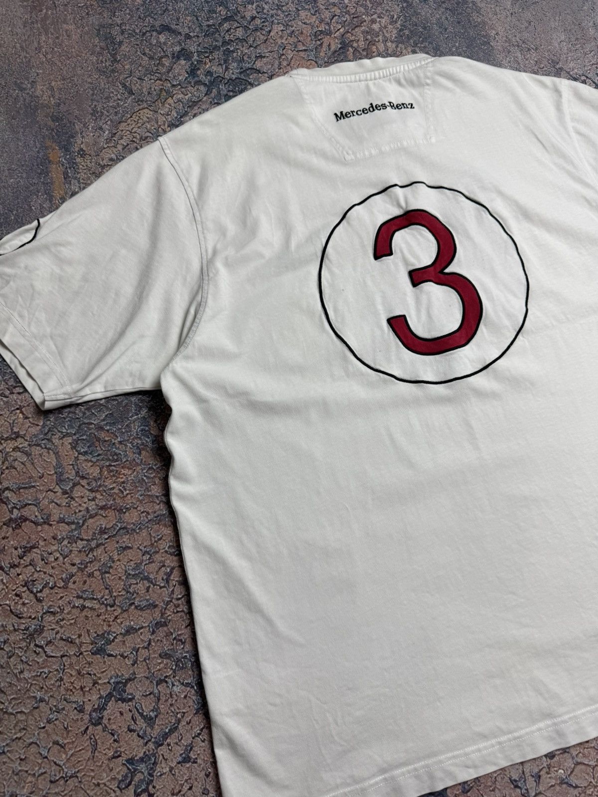 Mercedes-Benz Mercedes Benz Henri Lloyd Mens Logo T-Shirt Size XL White Size US XL / EU 56 / 4 - 16 Thumbnail