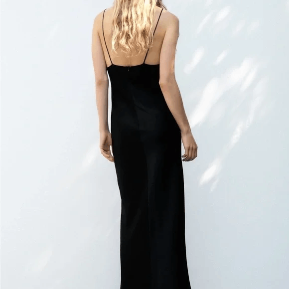 Zara NWT ZARA LIMITED EDITION LONG DRESS Size S / US 4 / IT 40 - 3 Thumbnail