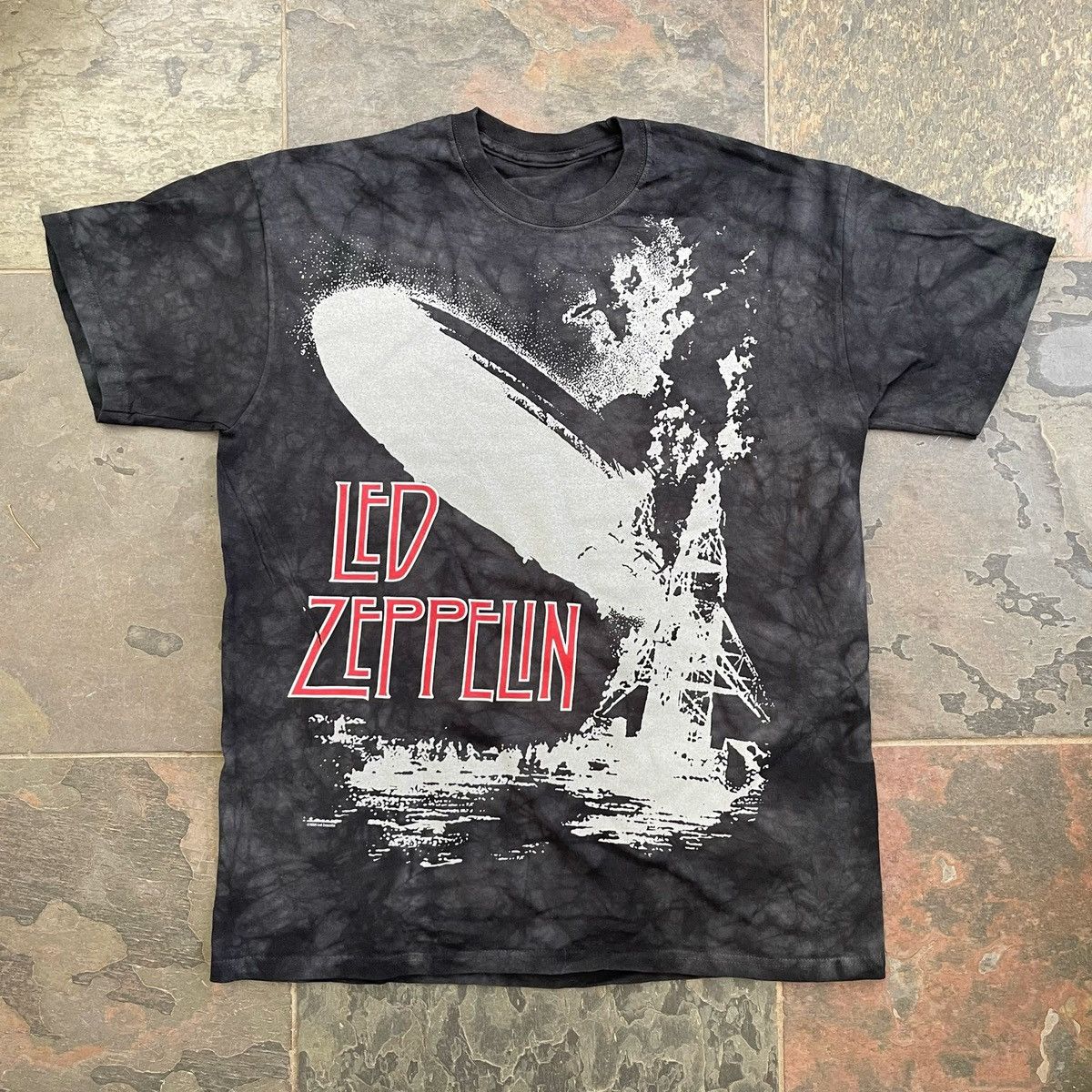 Liquid Blue Led Zeppelin band shirt Size US L / EU 52-54 / 3 - 1 Thumbnail