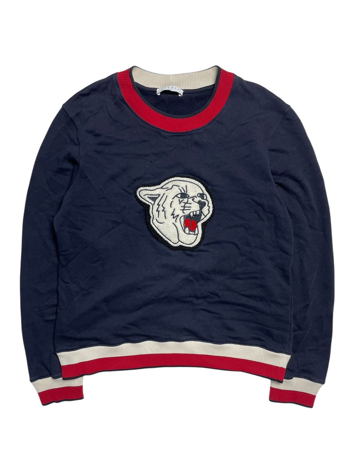 Sandro Sandro - Big Tiger Patch Sweatshirt Size US XL / EU 56 / 4 - 1 Thumbnail