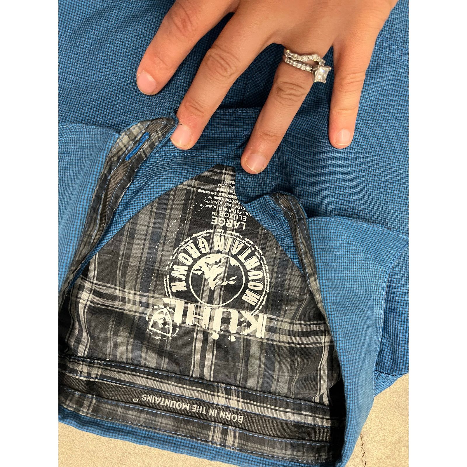 Kuhl KUHL Shirt Mens large Plaid Response Eluxur Tartan Size US L / EU 52-54 / 3 - 5 Thumbnail