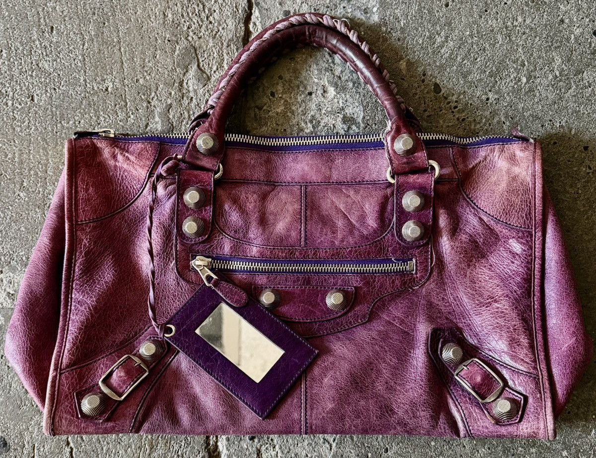 Balenciaga Balenciaga - 2000’s - Classic Le City - Lambskin Work Bag Size ONE SIZE - 15 Thumbnail