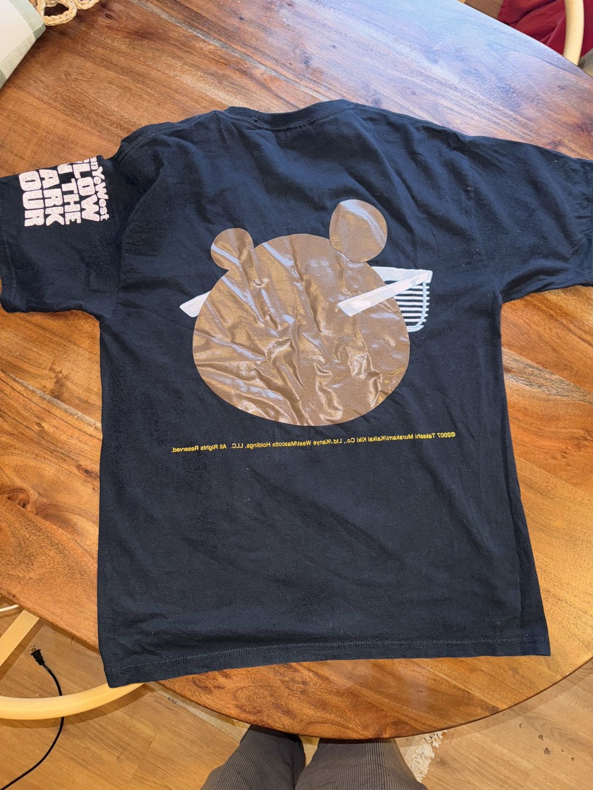 Kanye West × Takashi Murakami Kanye West Graduation Glow In The Dark Tour T shirt Size US L / EU 52-54 / 3 - 2 Thumbnail