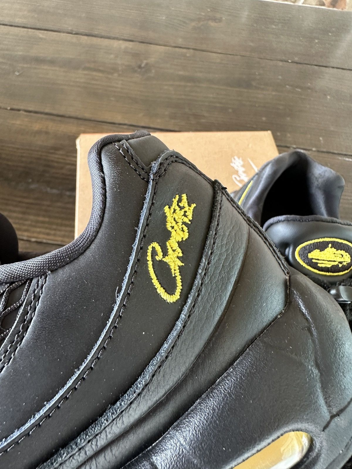 Corteiz × Nike Corteiz x Nike Air Max 95 Honey Black Size US 8 / EU 41 - 12 Thumbnail