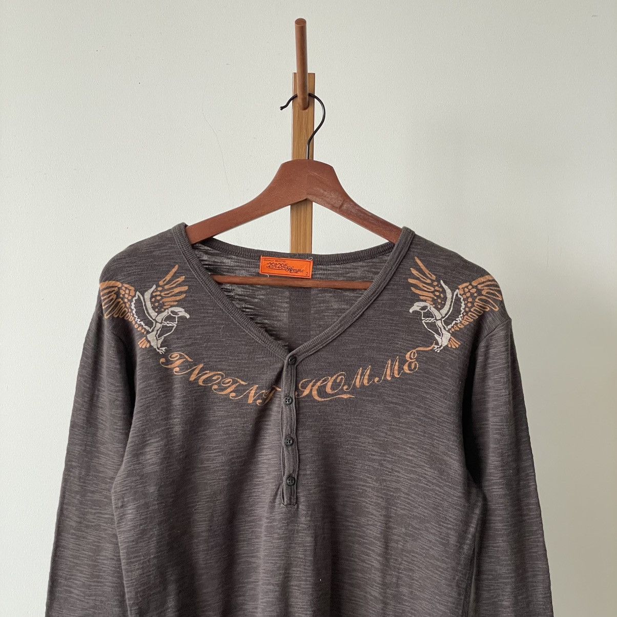 291295=Homme 29125 Homme Tribal Longsleeve T-shirt Size US M / EU 48-50 / 2 - 2 Thumbnail