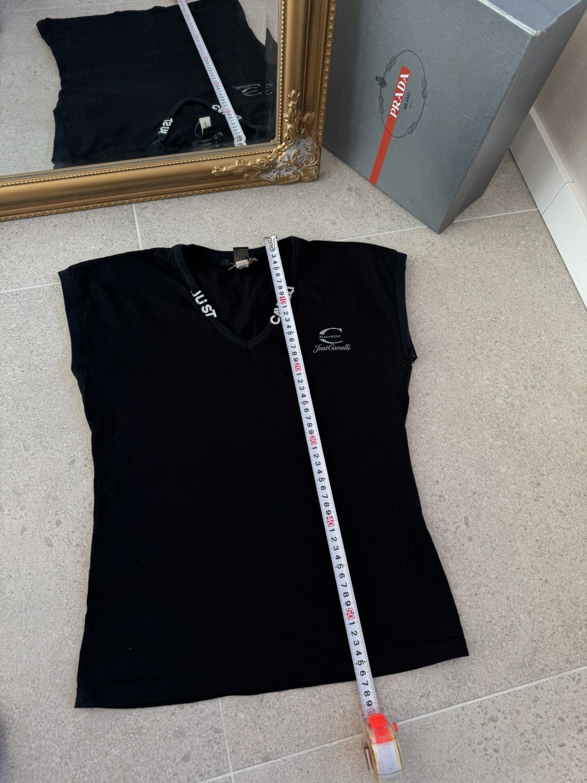 Just Cavalli ‼️ ARCHIVE JUST CAVALLI LUXURY Y2K Avant Garde T SHIRT Size XS / US 0-2 / IT 36-38 - 7 Thumbnail