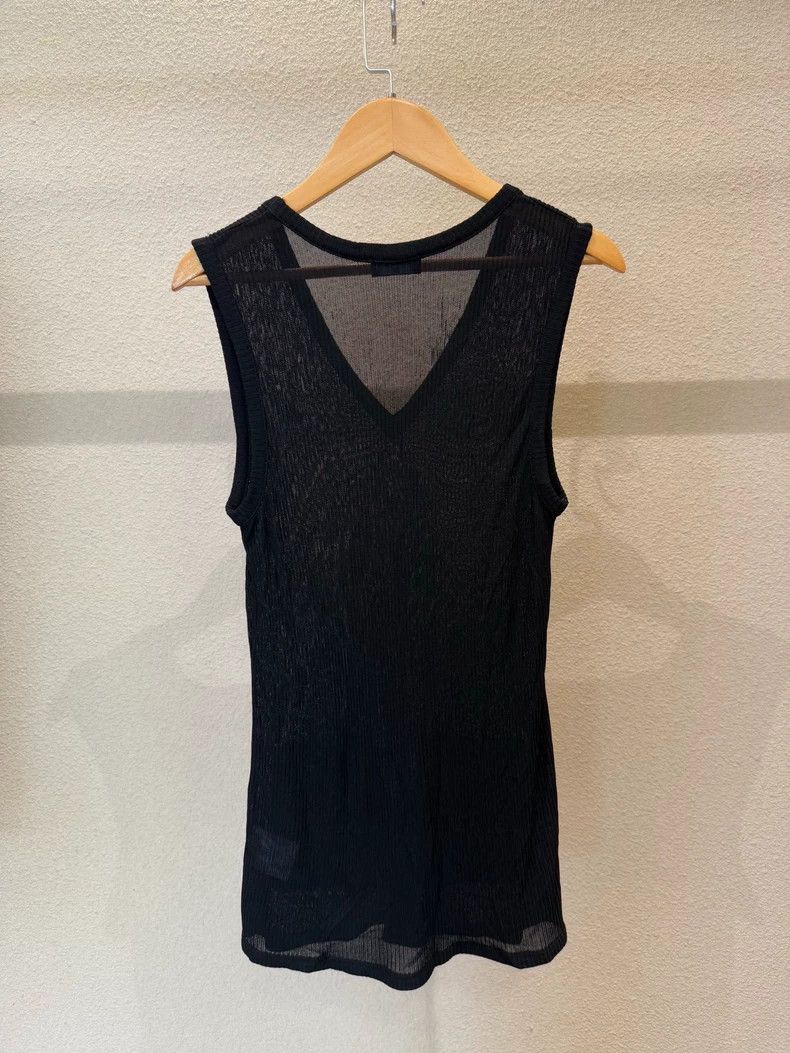 Chanel Chanel Camellia embroidered pocket knitted dress Size XXS / US 00 / IT 34 - 2 Thumbnail