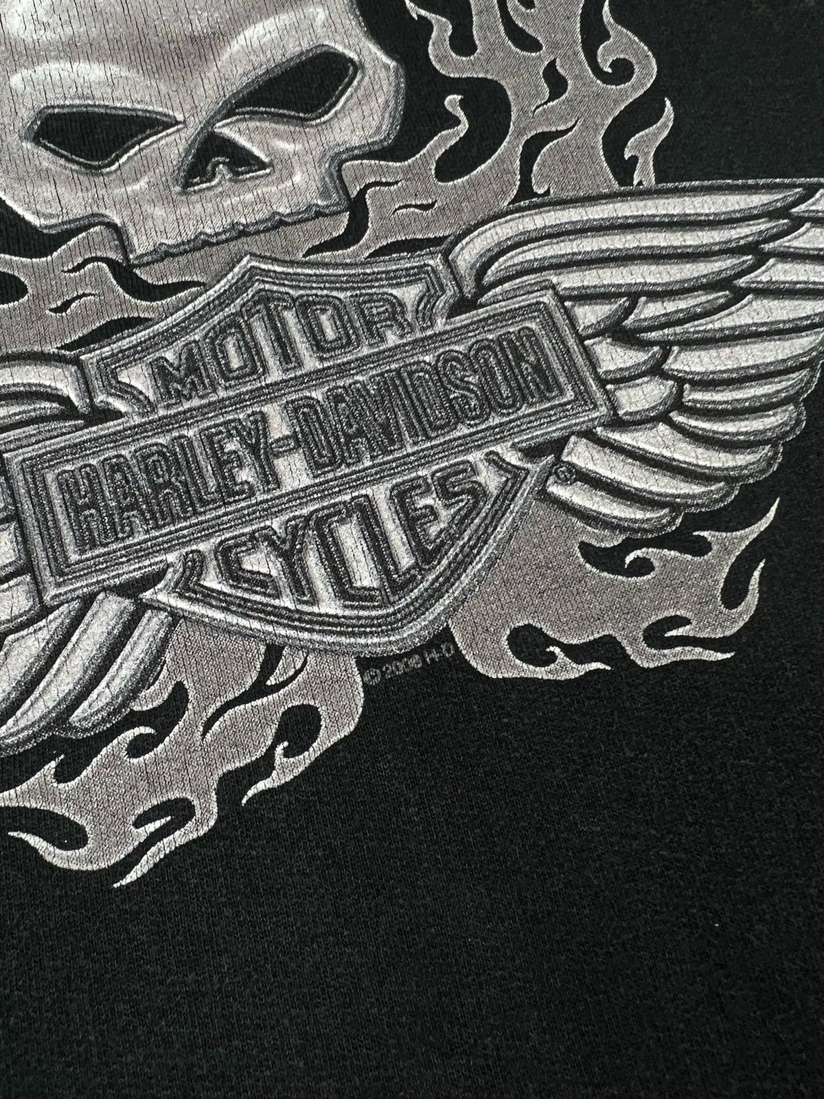 Harley Davidson Crazy Vintage Y2K Harley Davidson Hoodie Skulls Essential Size US M / EU 48-50 / 2 - 6 Thumbnail