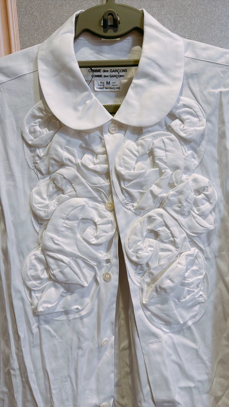 Comme des Garcons Comme Des Garcons Curly Rose Shirt Size M / US 6-8 / IT 42-44 - 1 Thumbnail