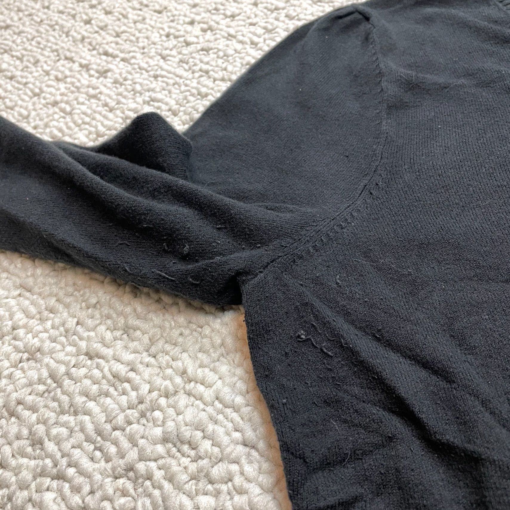 Mossimo VINTAGE Mossimo Cardigan Sweater Womens XL Black Button Up Cotton Relaxed Fit Casual Womens Size XL Size XL / US 12-14 / IT 48-50 - 5 Thumbnail