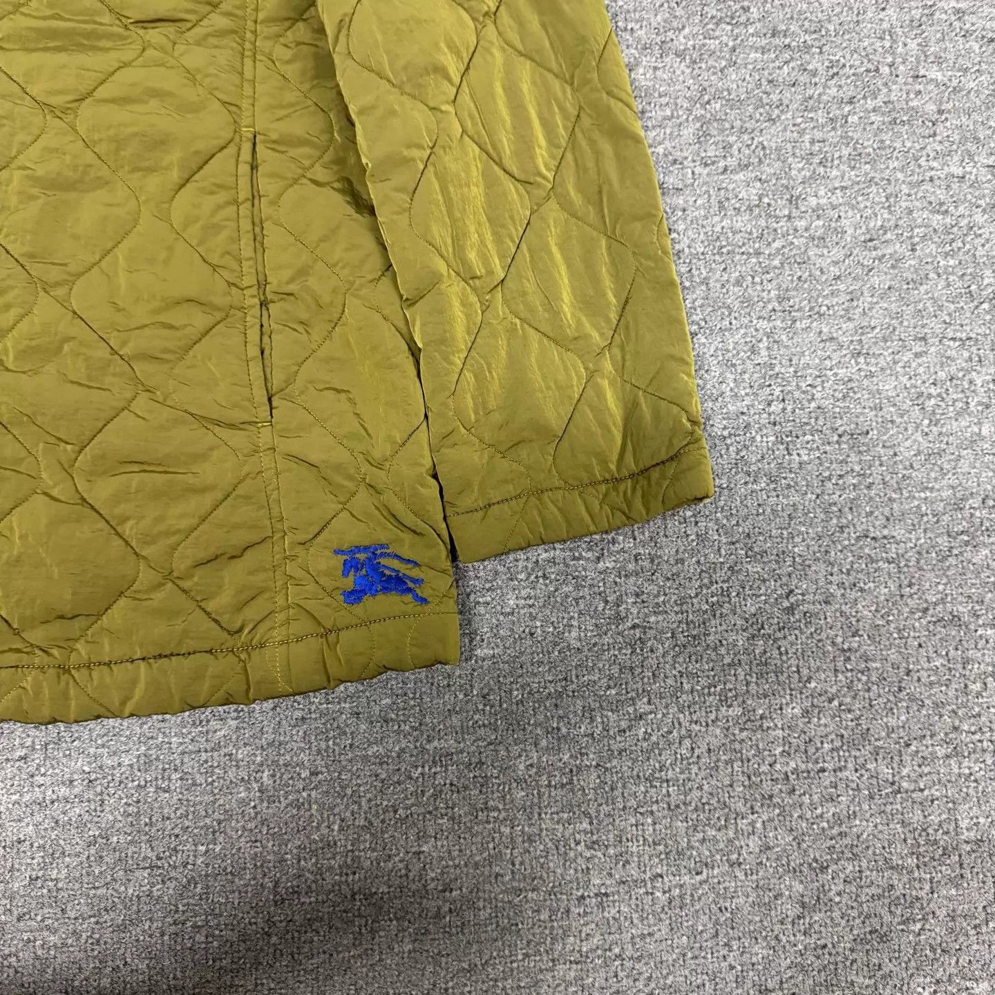 Burberry Burberry Olive Quilted Hooded Cotton S Mint Size US S / EU 44-46 / 1 - 3 Thumbnail