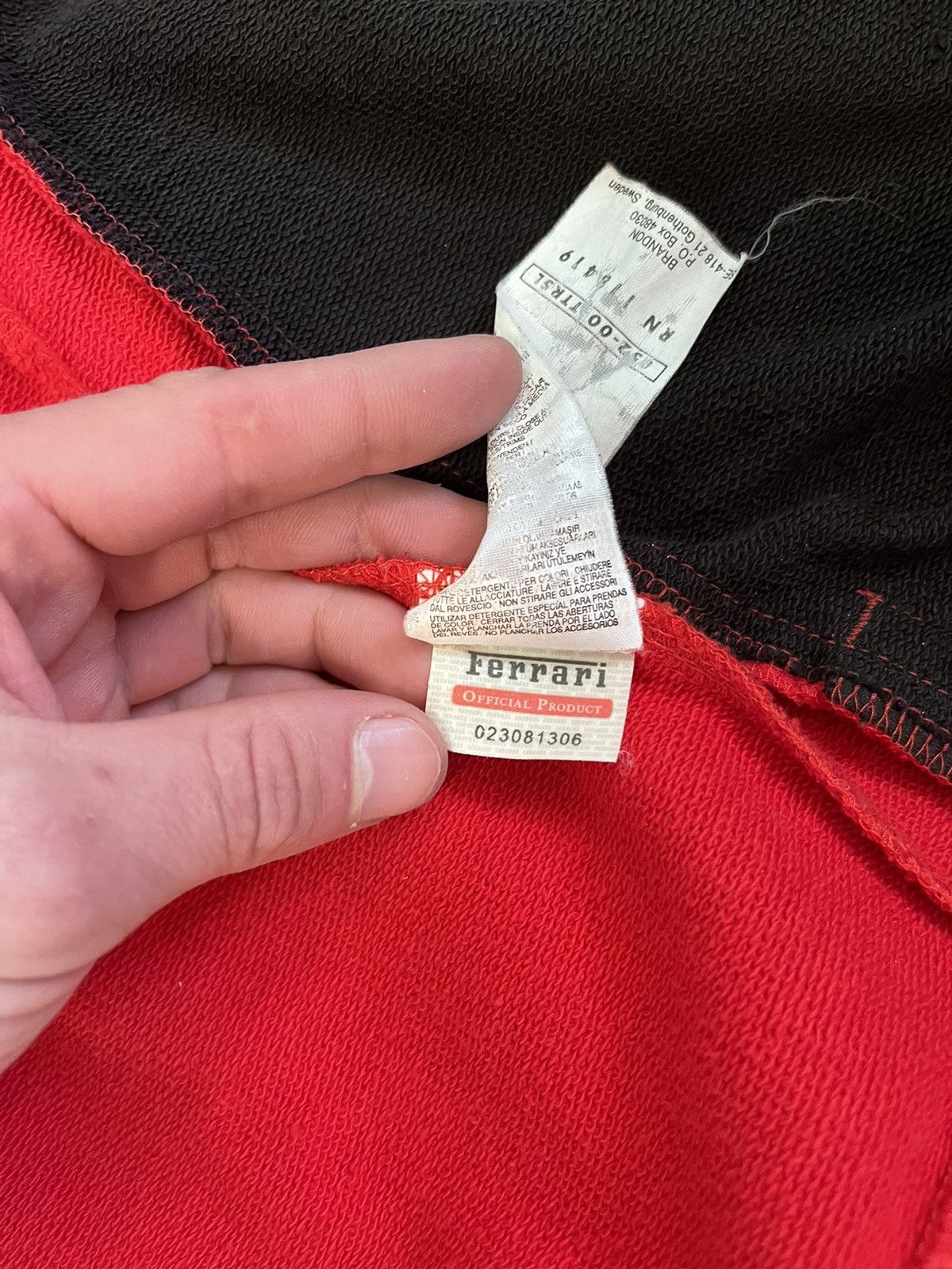 Ferrari Ferrari Men’s Hoodie Full Zipper Vintage Scuderia Official Size US XXL / EU 58 / 5 - 6 Thumbnail