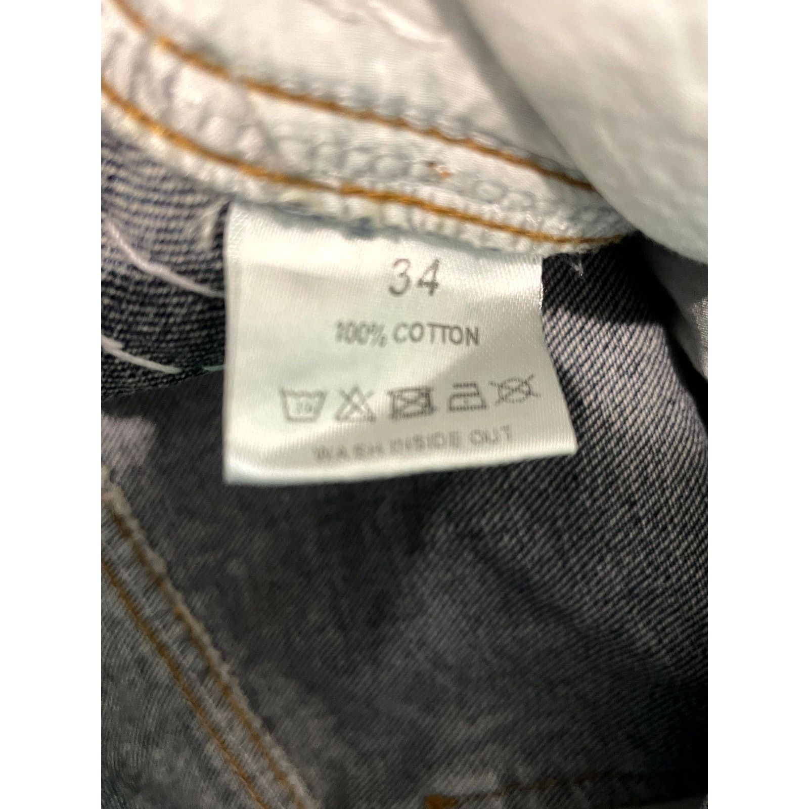 Vale Vale Siren Light Wash Jeans Size US 34 / EU 50 - 3 Thumbnail