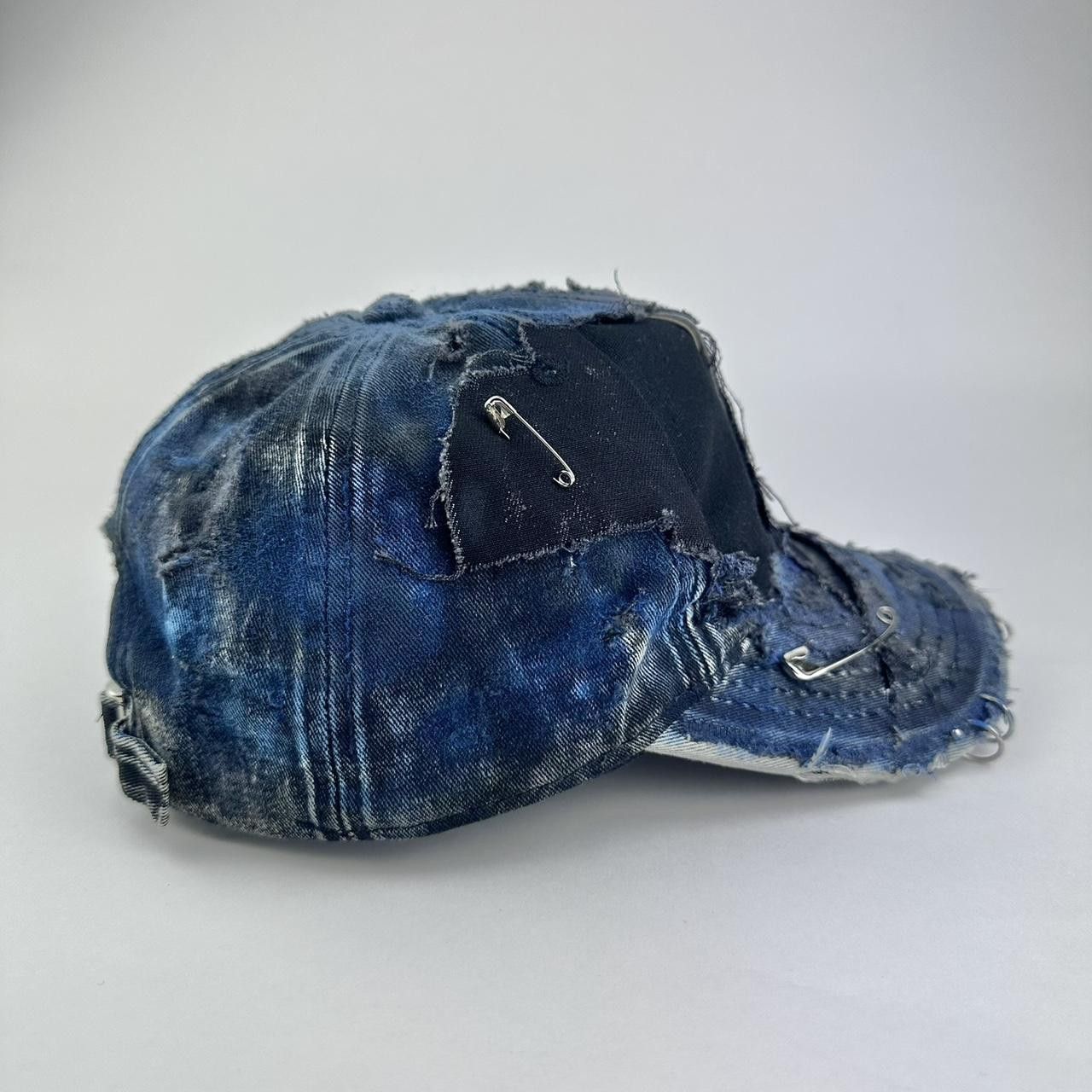 Other ASTROBOI* 'Nebulous Cloud' Black Safety Spin Grunge Hat Size ONE SIZE - 3 Thumbnail