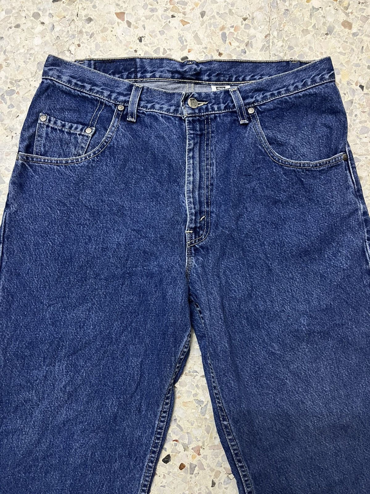 Levi's Vintage Clothing 90s Levi’s SilverTab Loose Fit, OG Baggy Denim Grail Size US 35 - 3 Thumbnail