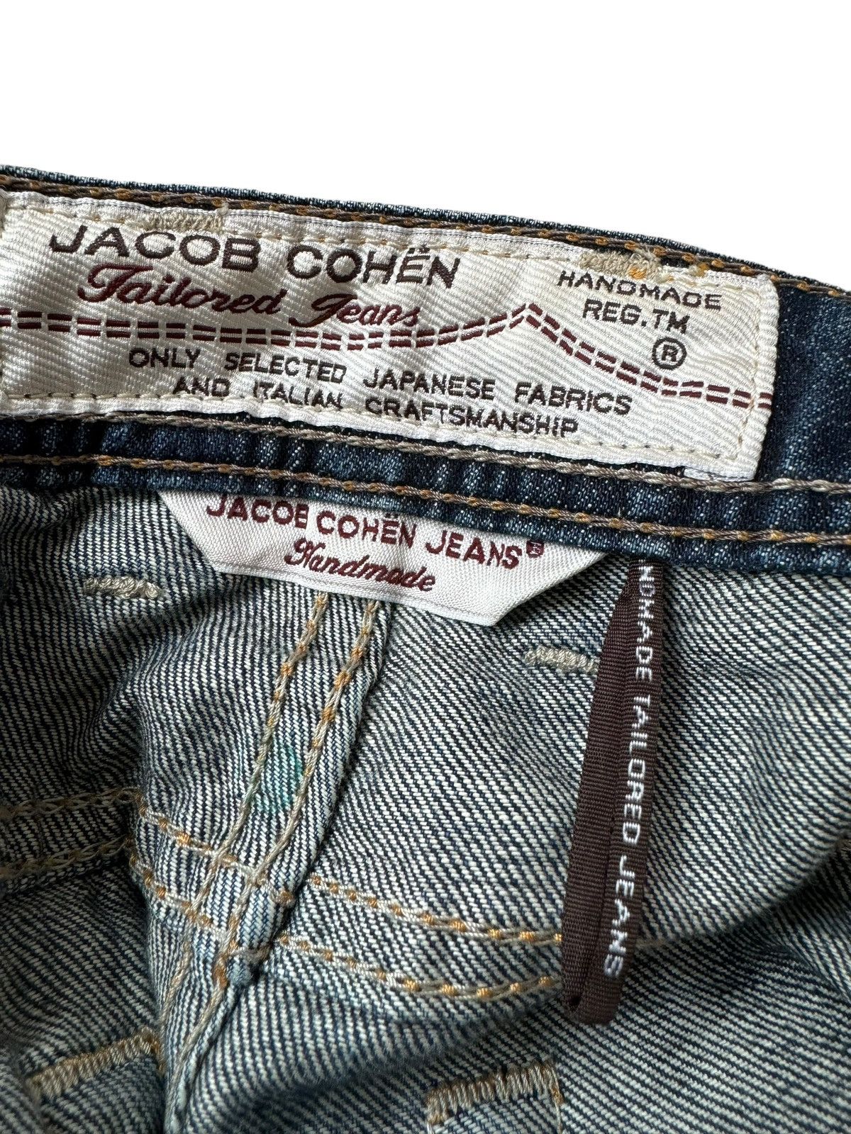 Jacob Cohen Vintage Jacob Cohen Handmade Luxury Jeans lgb style Size US 32 / EU 48 - 14 Thumbnail