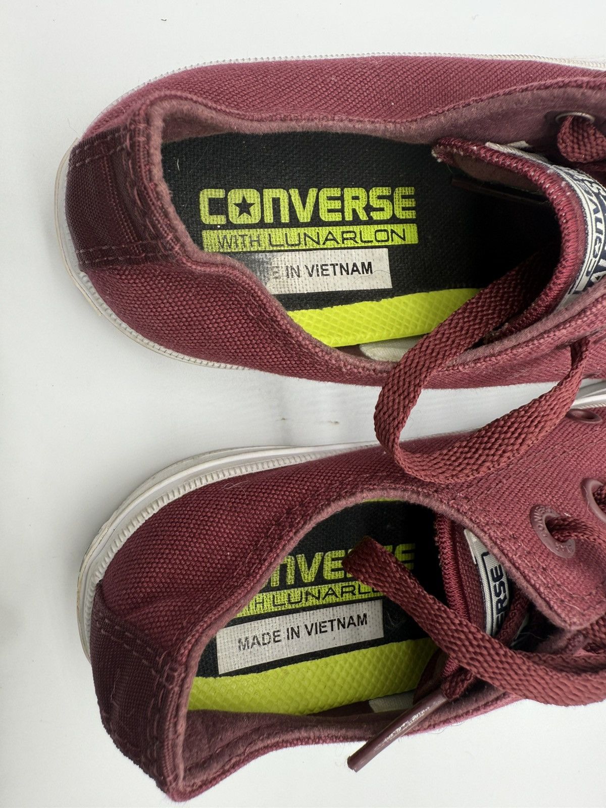 Converse Converse Lunarlon Maroon Chuck Taylor II All Star Low Sz 5.5 Size US 5.5 / IT 35.5 - 6 Thumbnail