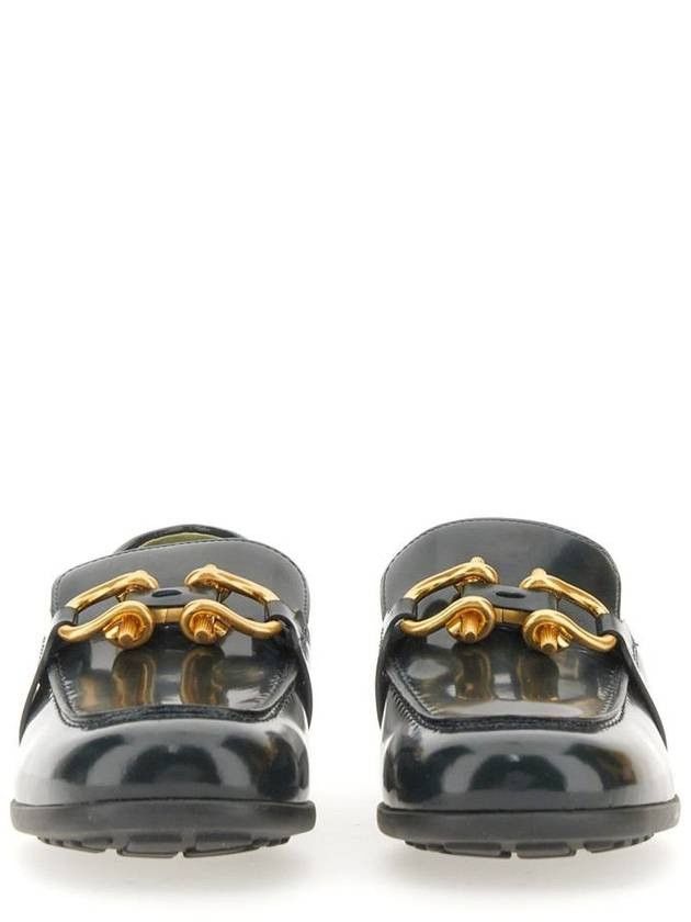 Bottega Veneta o1n1vont0925 Leather Loafers in Dark Green Size US 8 / IT 38 - 2 Thumbnail