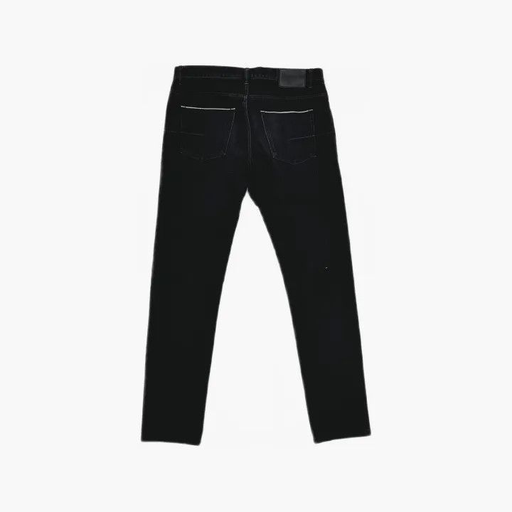 Dior Dior Dior Black Button Down Straight Leg Jeans 0079-2507 Size US 32 / EU 48 - 3 Thumbnail