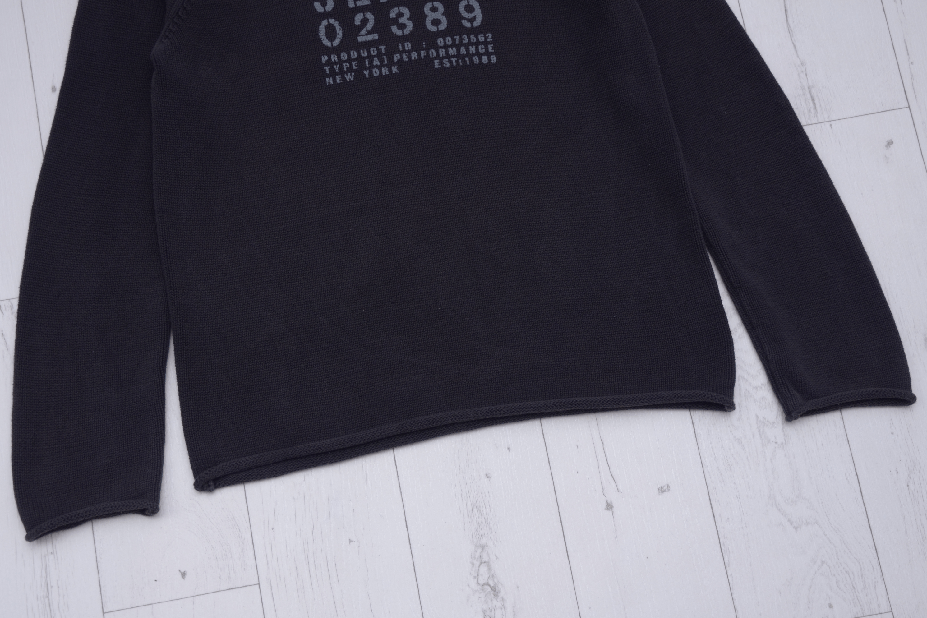 DKNY × Vintage Vintage DKNY Jeans Avant Garde Sweater Sweathirt Knit Y2K Size US M / EU 48-50 / 2 - 3 Thumbnail