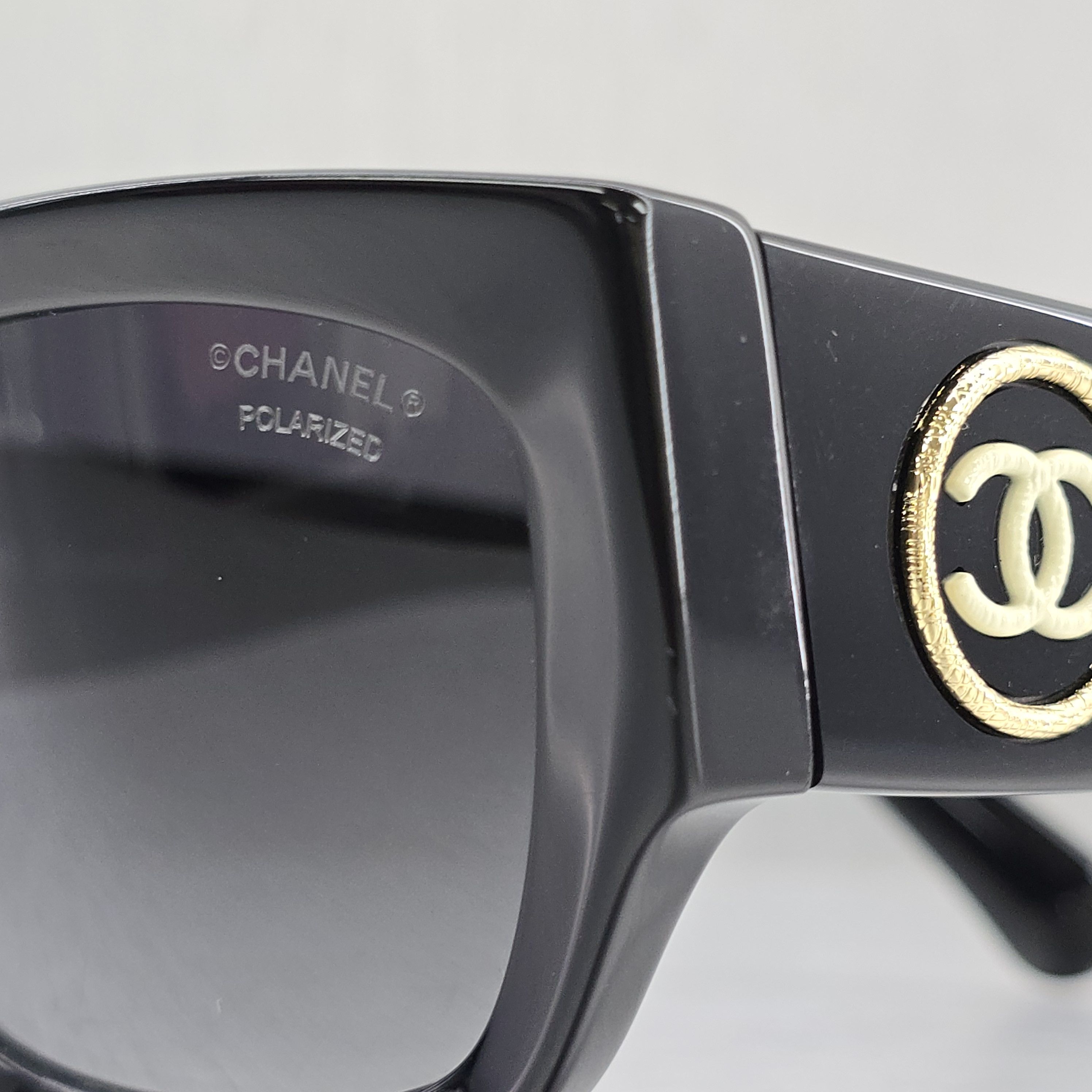 Chanel CHANEL 0CH5507 C622S8 Sunglasses BLACK Size ONE SIZE - 6 Thumbnail