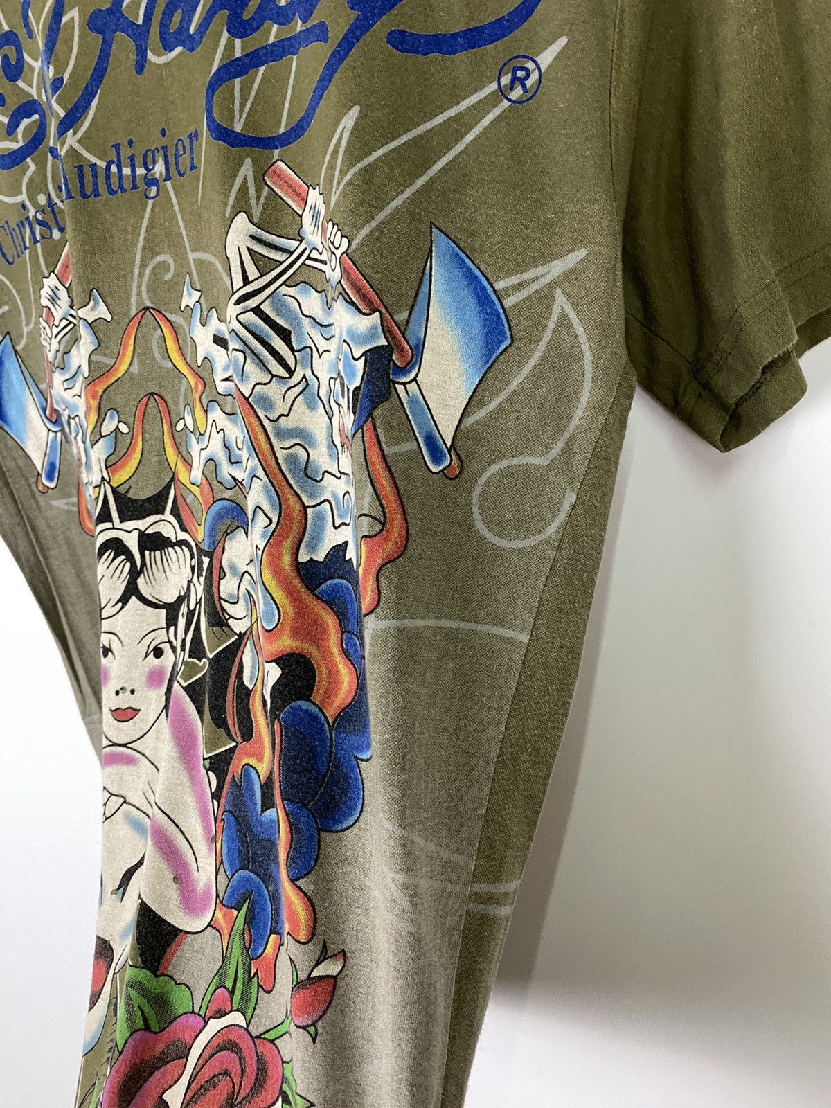 Christian Audigier × Ed Hardy × Vintage Vintage Ed Hardy Tee Size US S / EU 44-46 / 1 - 11 Thumbnail
