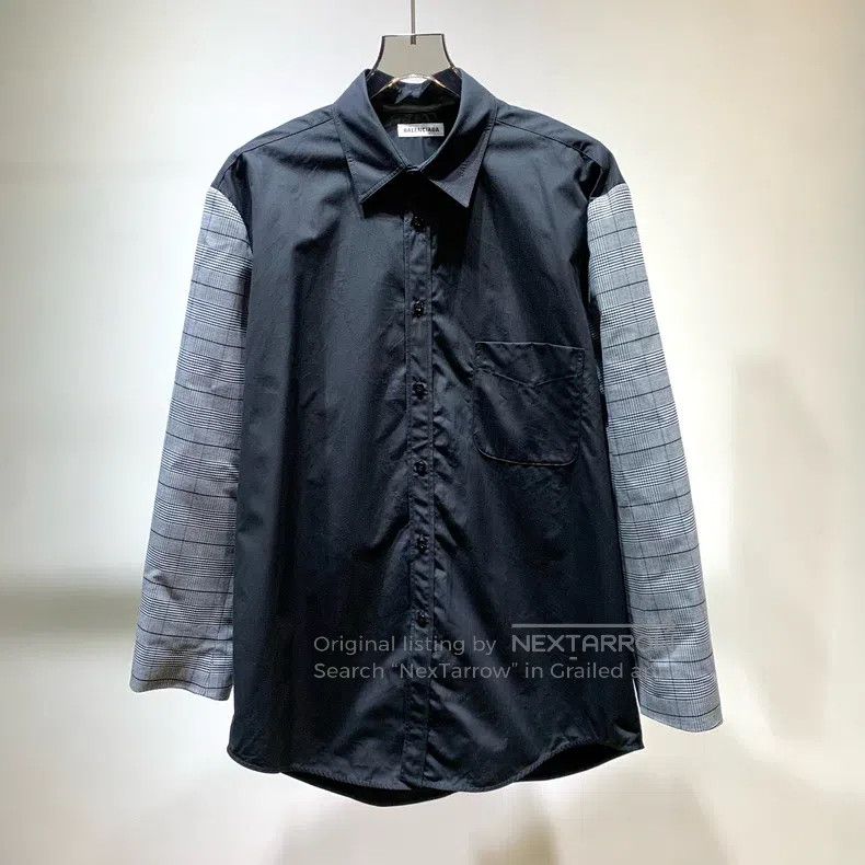 Balenciaga Balenciaga Patchwork Jacket Size XXS / US 00 / IT 34 - 1 Thumbnail