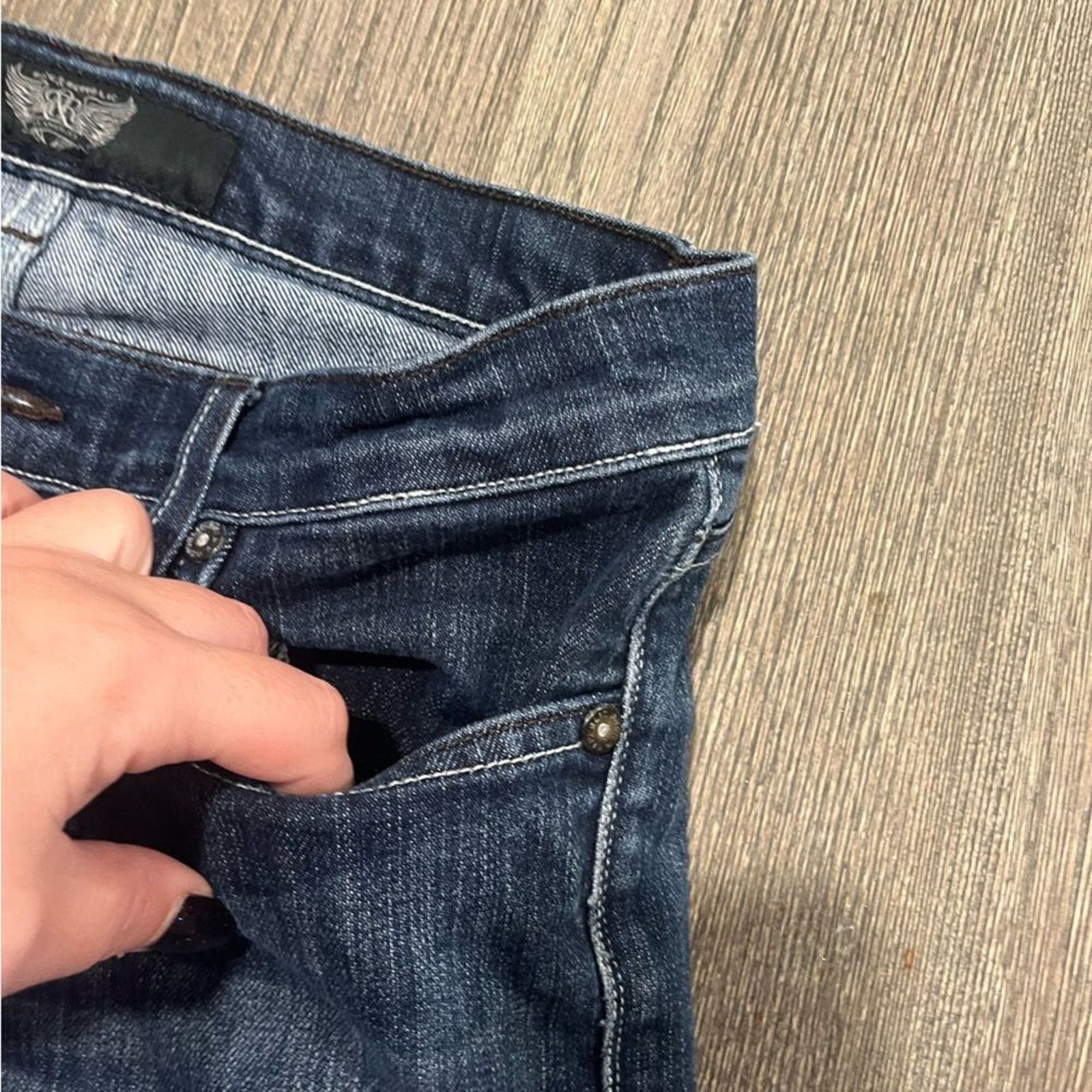 Rock & Republic Rock & Republic Womens Bootcut Jeans Stretch Denim Size 29 Size 29" - 4 Thumbnail