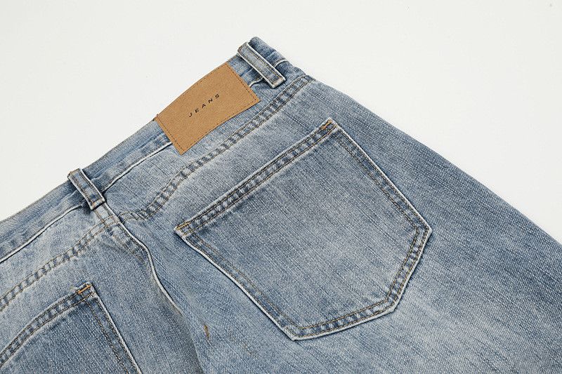 Vintage American washed high-street light blue cleanfit jeans Size US 32 / EU 48 - 5 Thumbnail