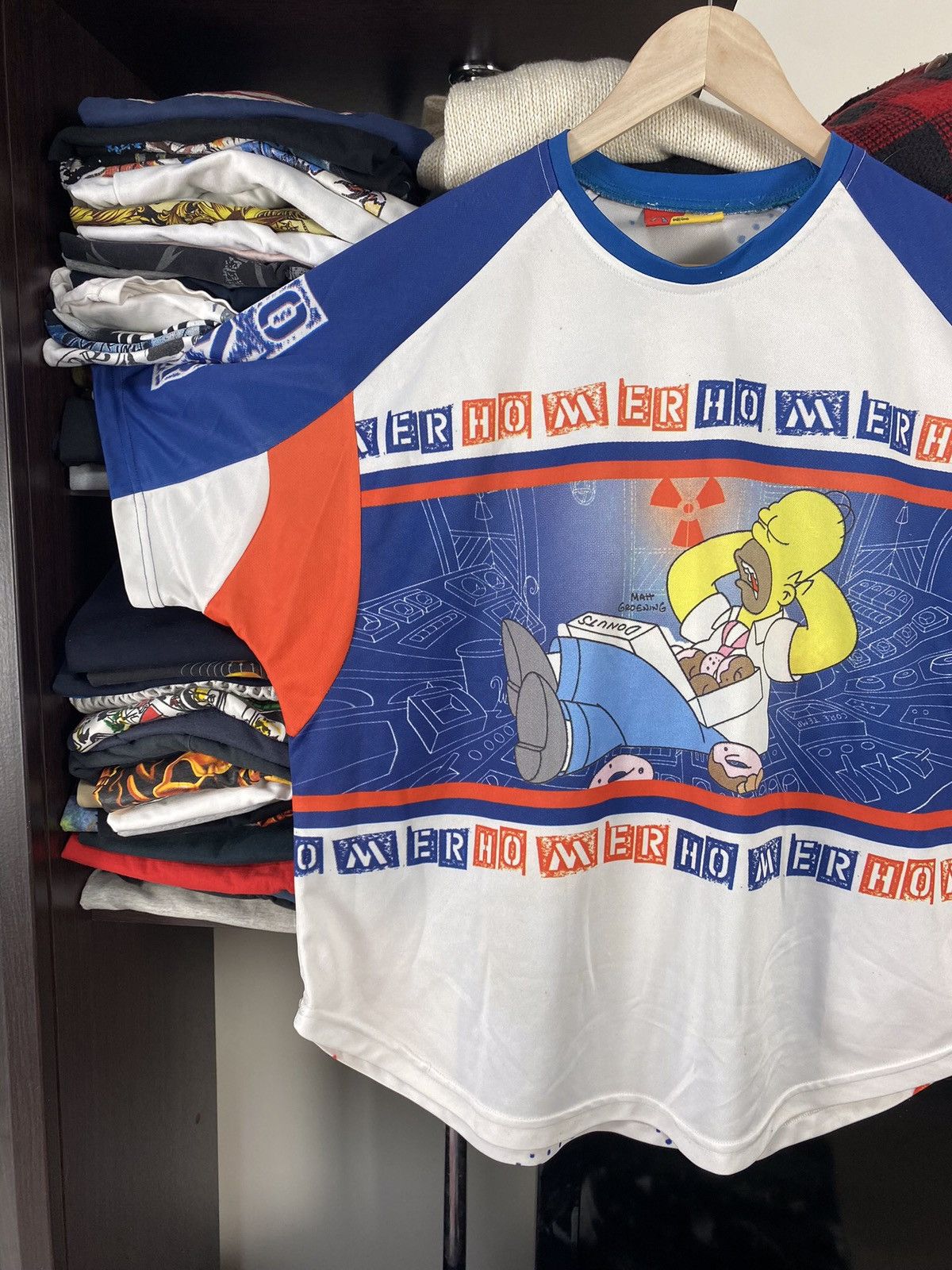 Cartoon Network × The Simpsons × Vintage 2000s Vintage Homer Simpson T Shirt Matt Groening Size US L / EU 52-54 / 3 - 3 Thumbnail