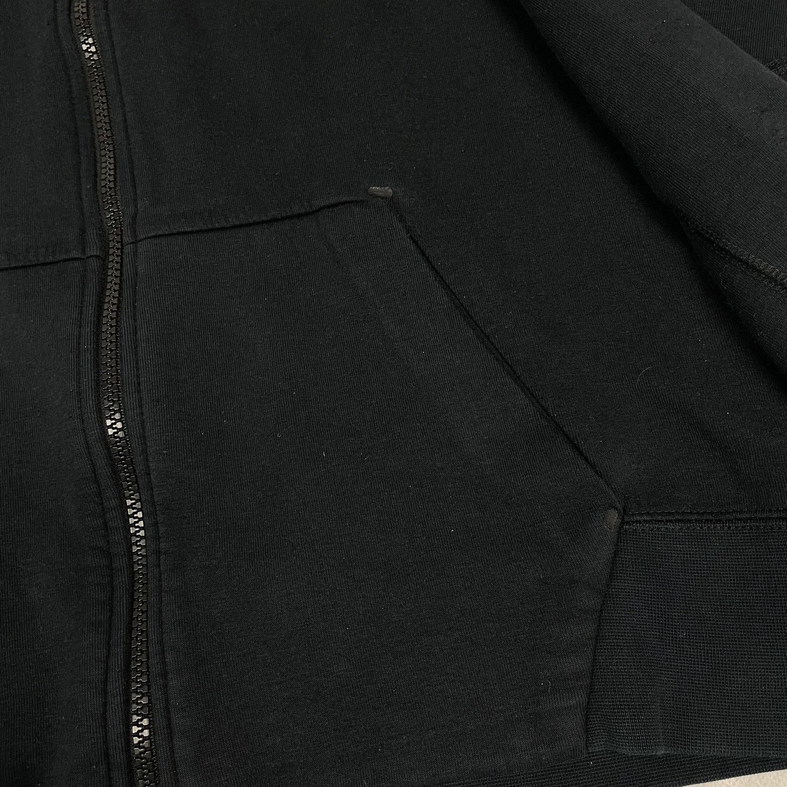 Nike Nike Tech Men's Black Cotton Long Sleeve Full Zip Hoodie M Size US M / EU 48-50 / 2 - 6 Thumbnail