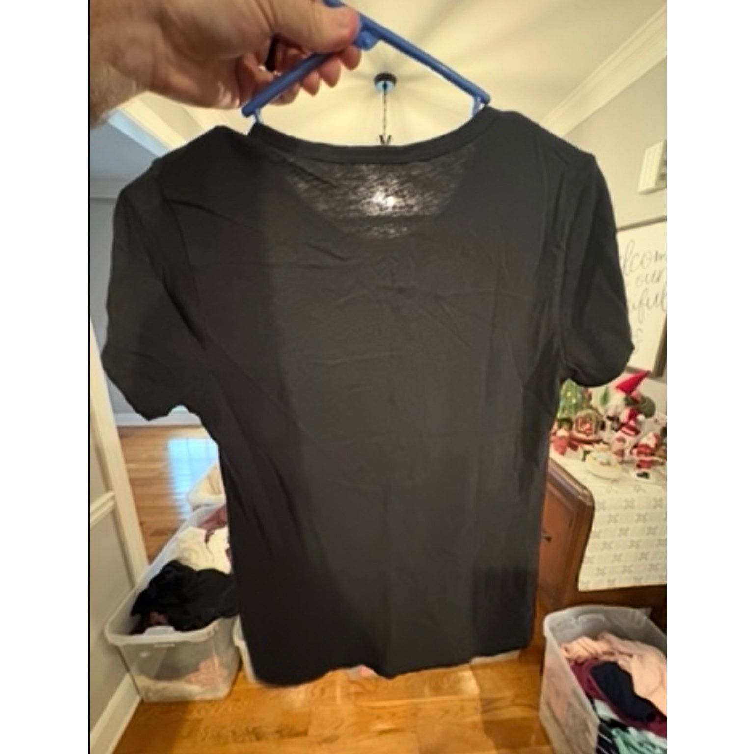 J.Crew J Crew Studio Tee Women’s Small S Black Short Sleeve T Shirt Size S / US 4 / IT 40 - 4 Thumbnail