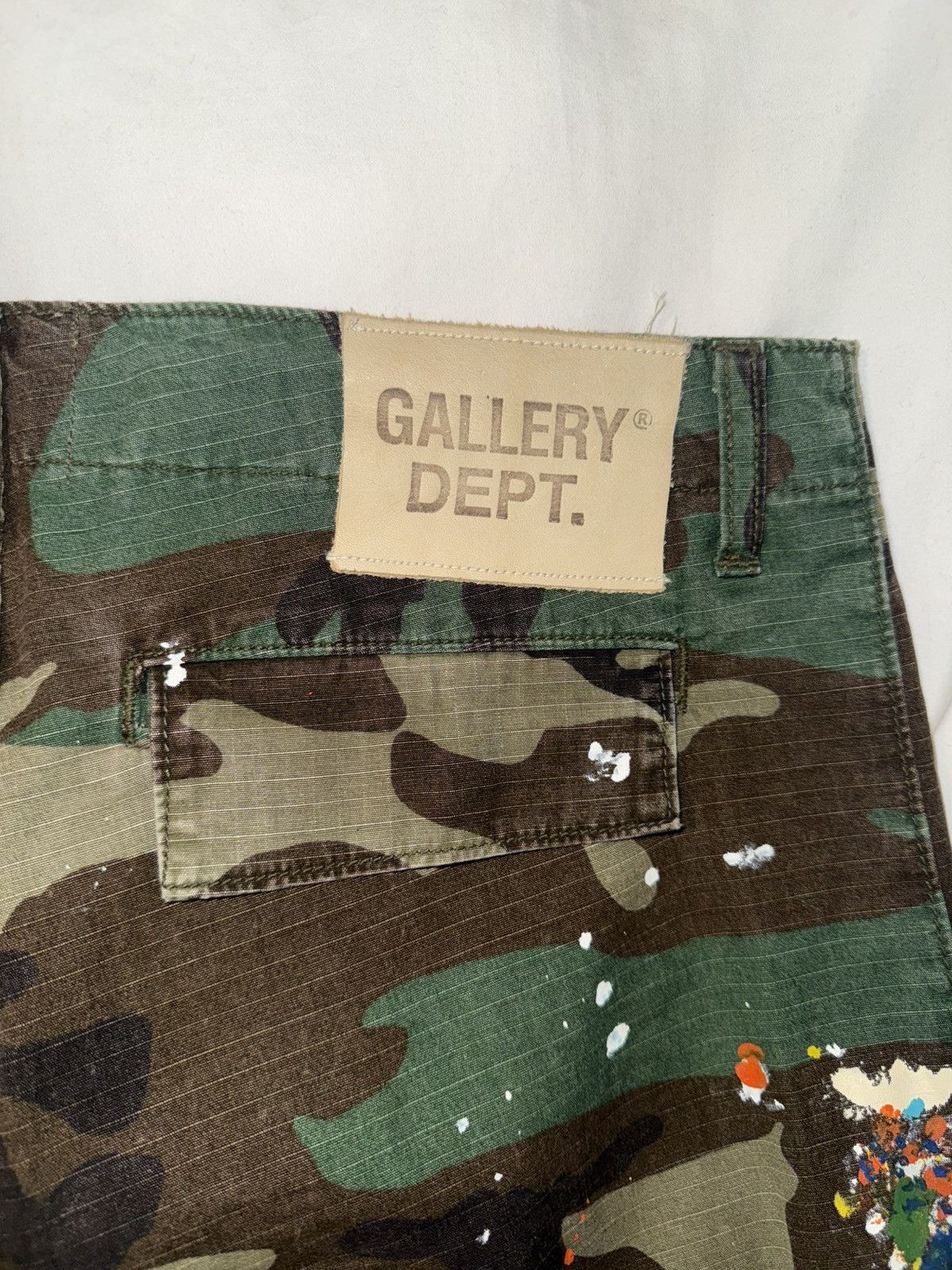 Gallery Dept. Gallery Dept Camo Flare Size US 30 / EU 46 - 5 Thumbnail