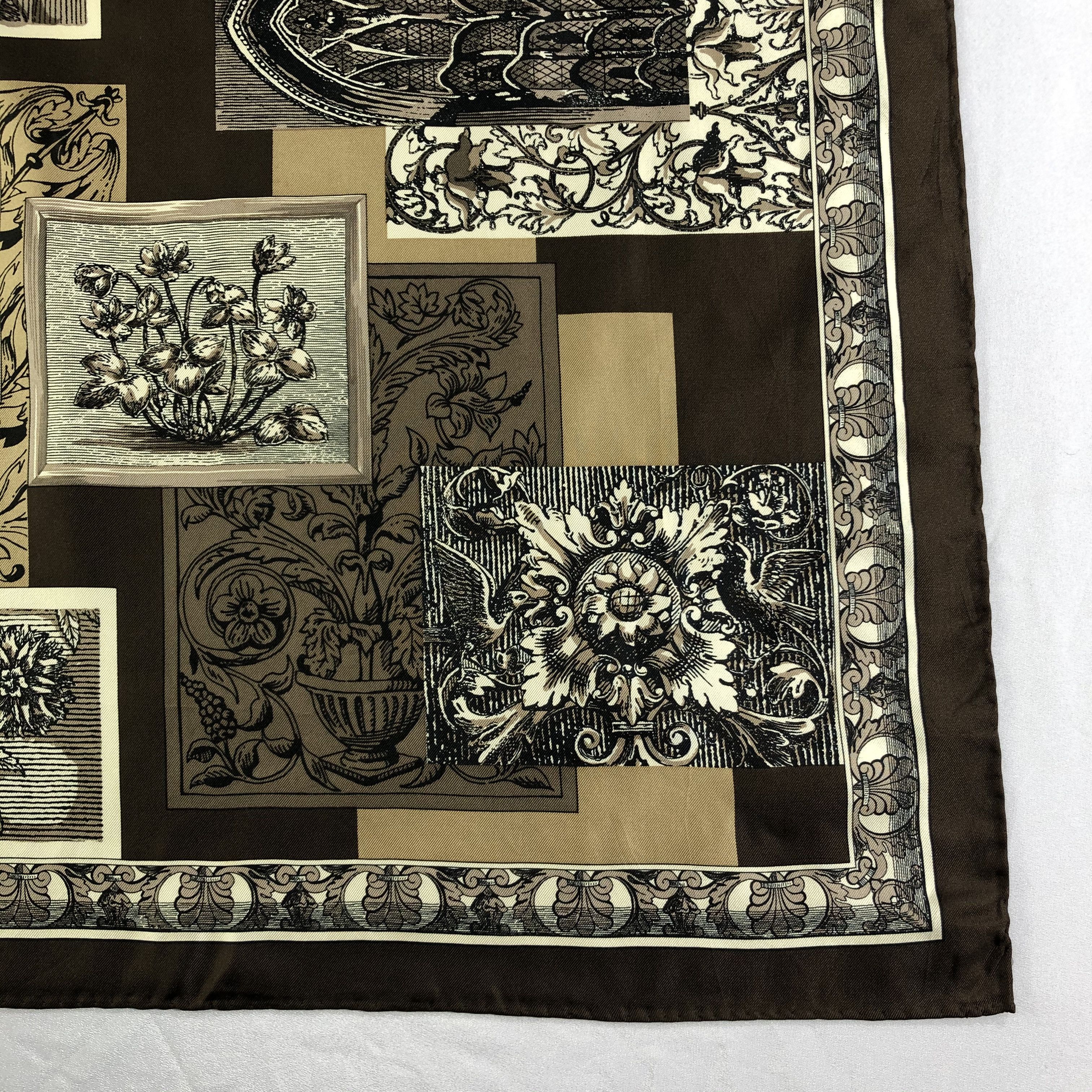 Vintage Vintage Silk Scarf Size ONE SIZE - 3 Thumbnail