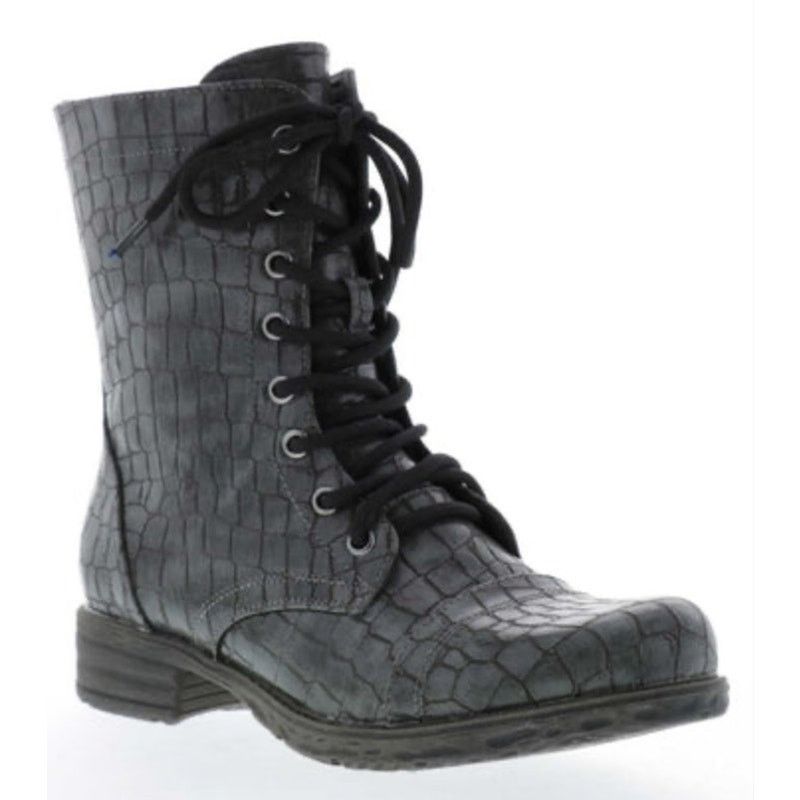 Other VERY VOLATILE Women's NEW Snake Print Combat Boots | Size 9 Size US 9 / IT 39 - 3 Thumbnail