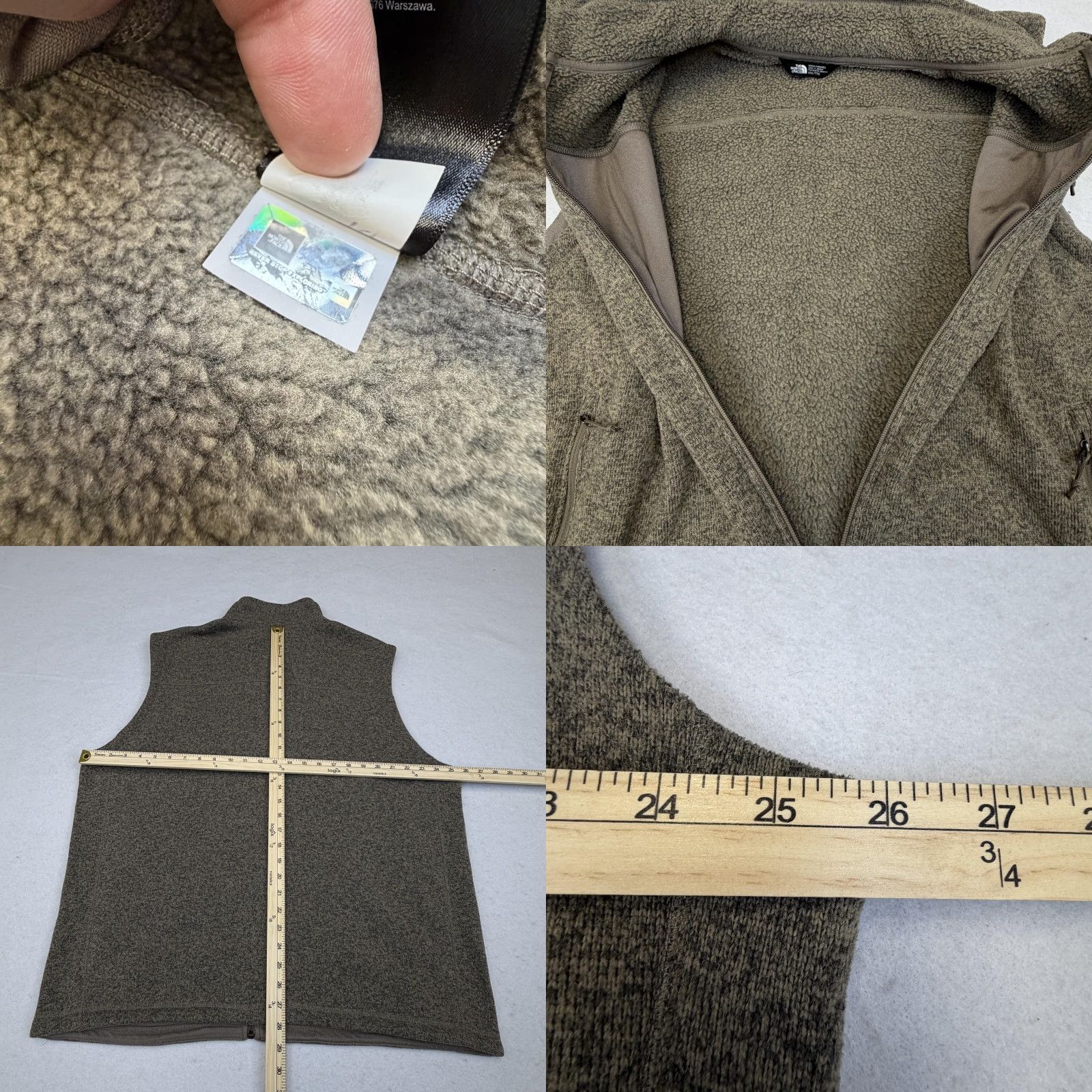 The North Face The North Face Vest Mens 2XL Green Gordon Lyons Fleece Full Zip Outdoor Hiking Size US XXL / EU 58 / 5 - 8 Thumbnail