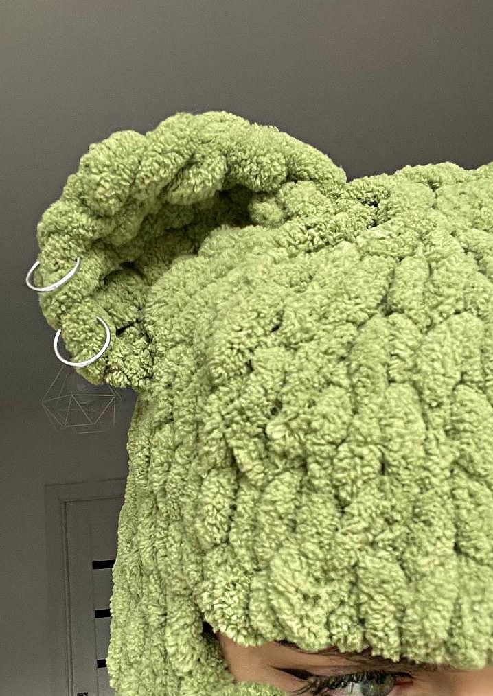 Japanese Brand × Youths In Balaclava Handmade knitted balaclava Size ONE SIZE - 2 Thumbnail