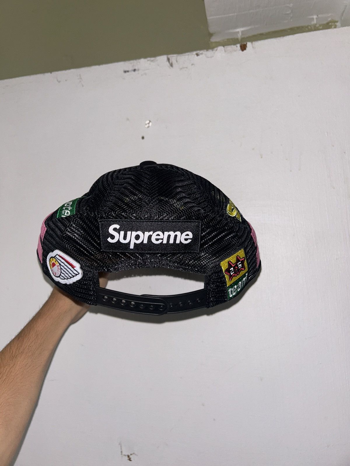 Supreme x SpongeBob Jeff Hamilton Mesh 帽子 Supreme x SpongeBob