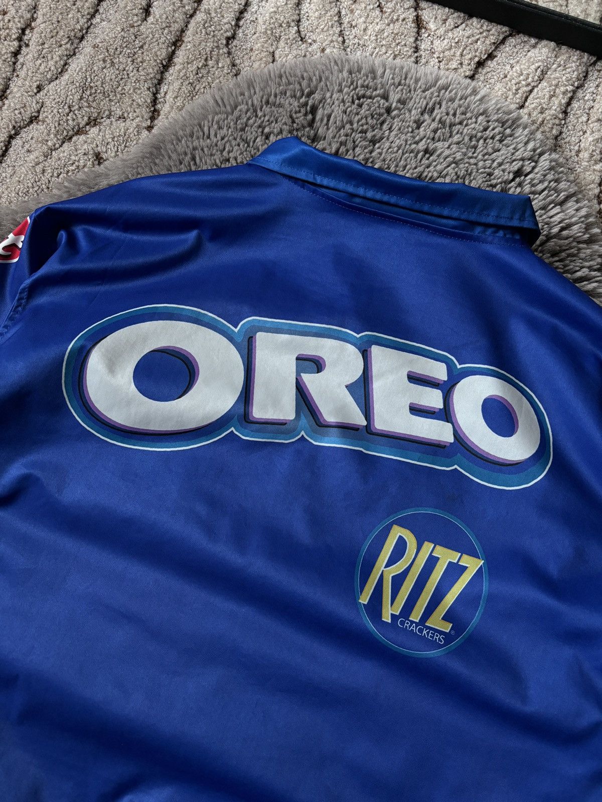 Formula 1 × NASCAR Nascar Oreo Vintage Formula 1 Racing Blue Jacket Size US M / EU 48-50 / 2 - 4 Thumbnail
