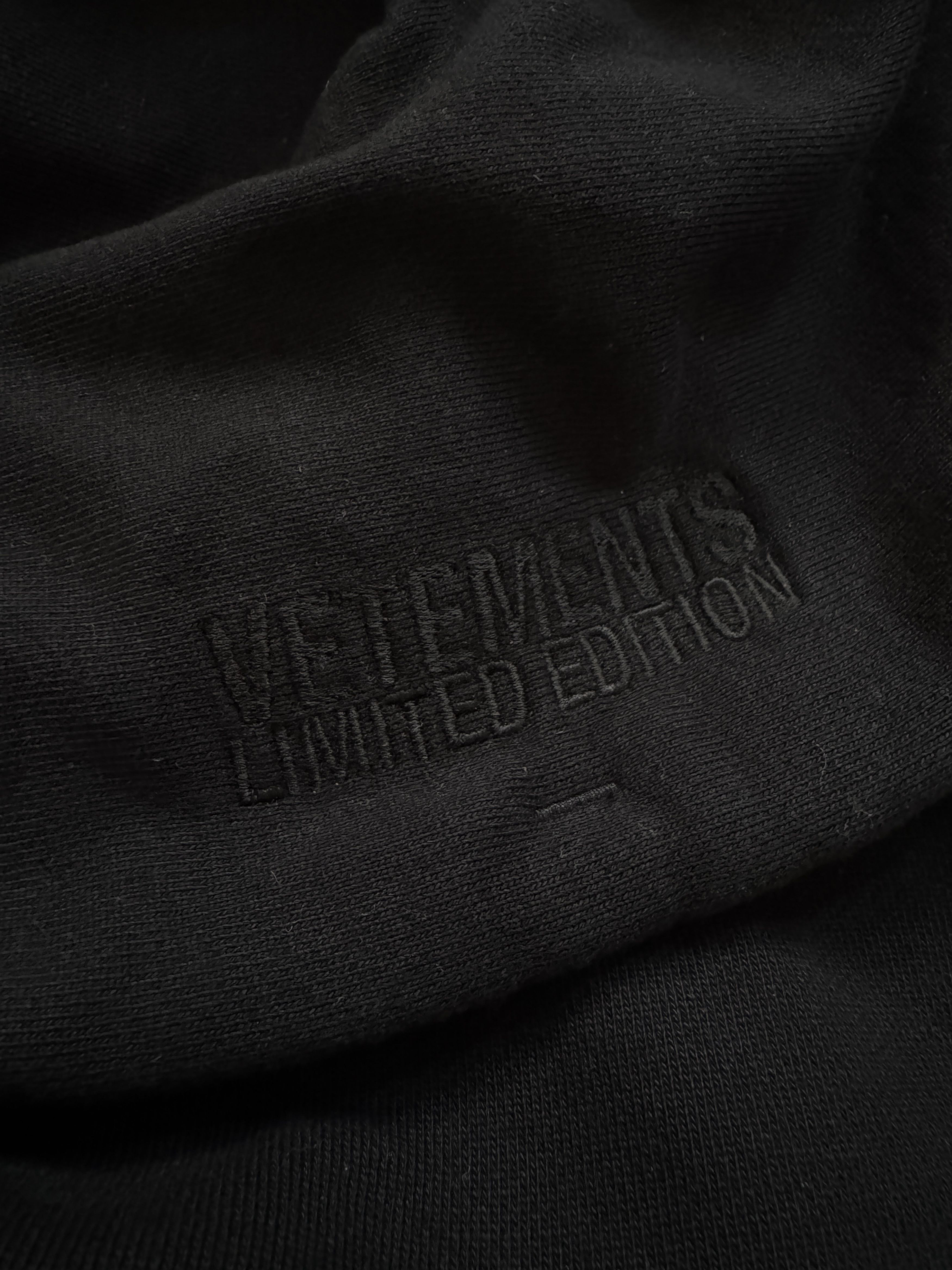 Vetements Vetements Click Here Logo Hoodie Black Yellow Size US L / EU 52-54 / 3 - 2 Thumbnail